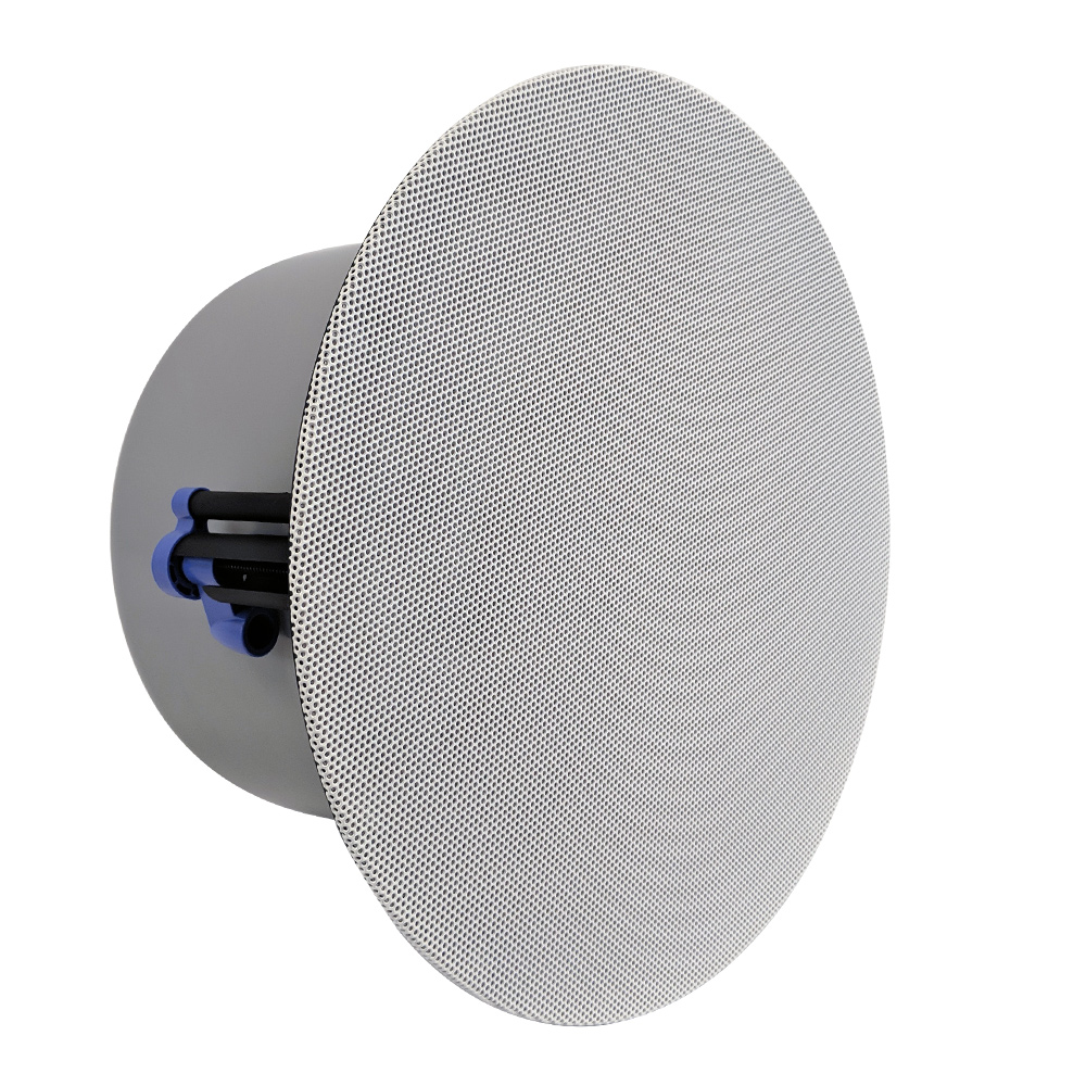 HF-T6FL: 6.5" Coaxial Frameless Commercial Ceiling Speakers (Single) - 70V/100V - 100W Max - UL2043 Plenum Rated